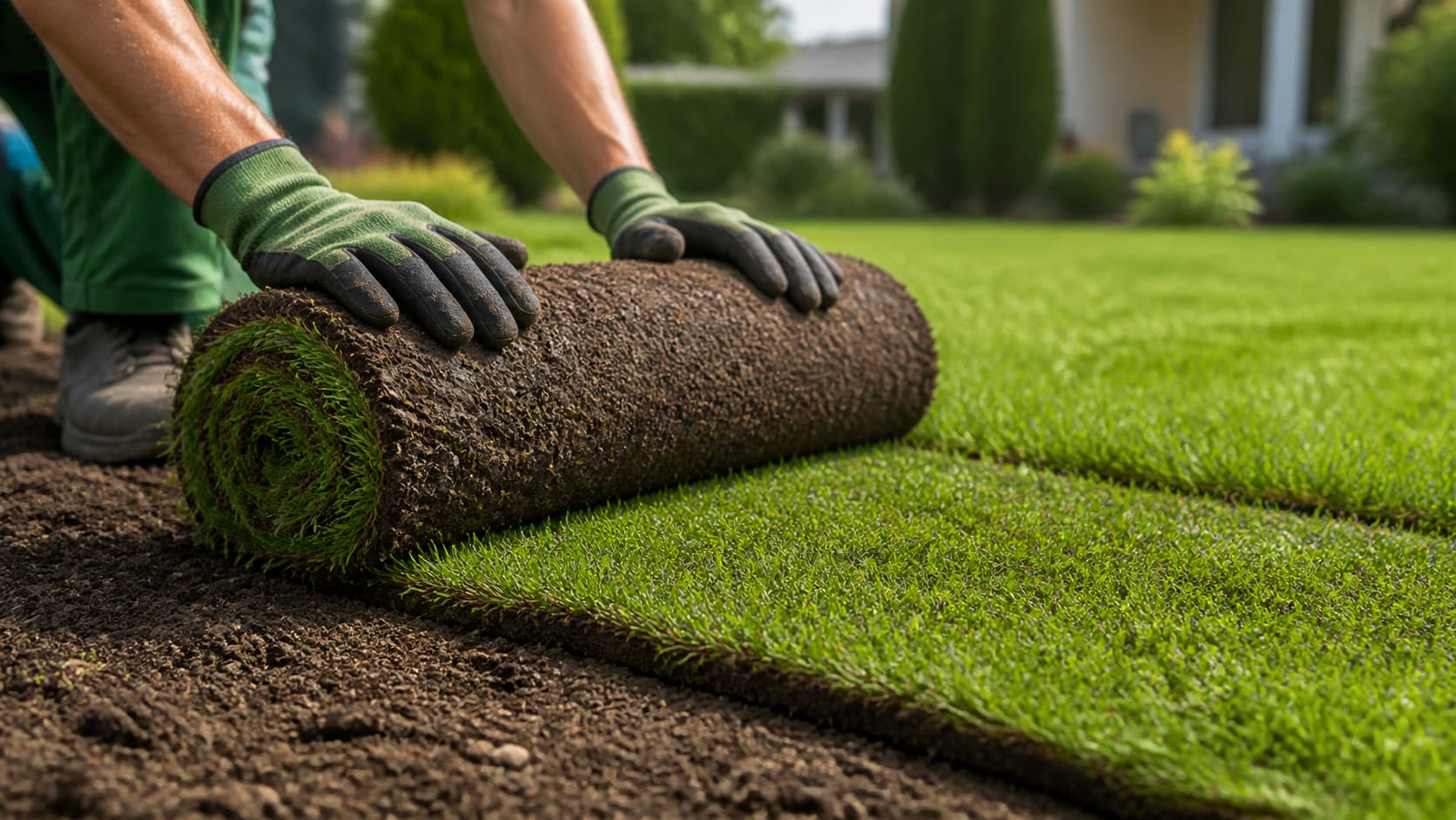 Landscaping and lawns