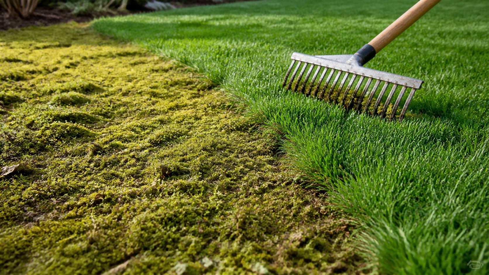 Moss in the lawn: why it appears and how to get rid of it